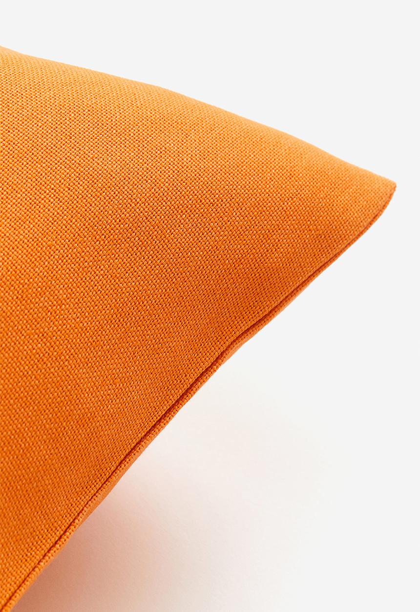 H&M - Cotton canvas cushion cover - orange