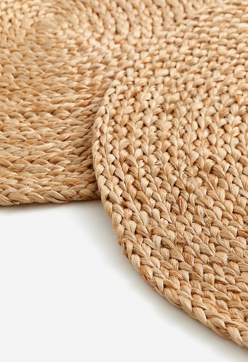 H&M - 2 Pack jute place mats - beige