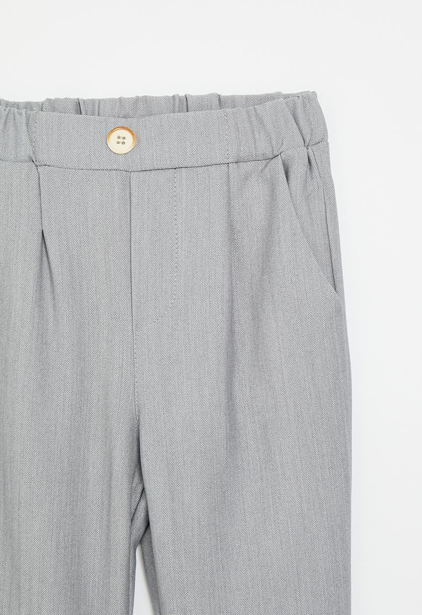 Pop Candy - Elasticated pants - grey