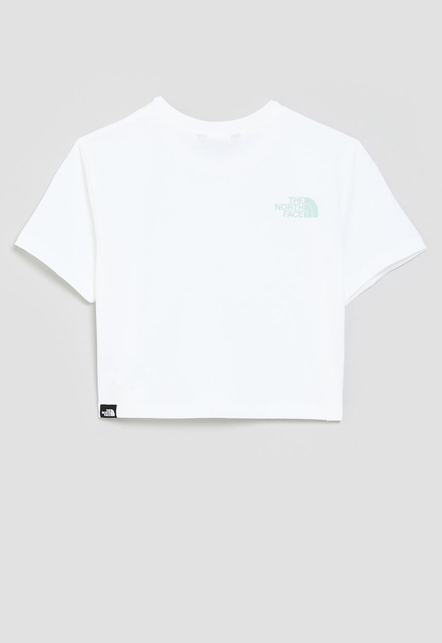 The North Face - G Short sleeve crop easy tee - tnf white