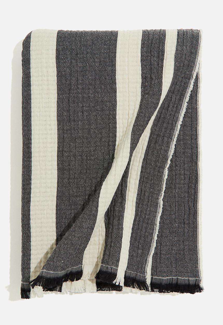 H&M - Cotton muslin blanket - beige