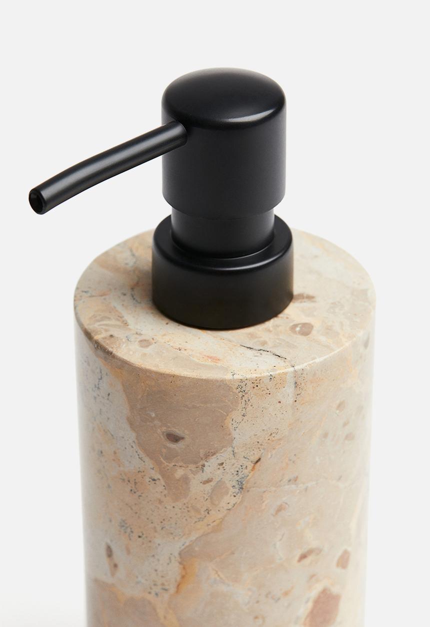 H&M - Marble soap dispenser - beige