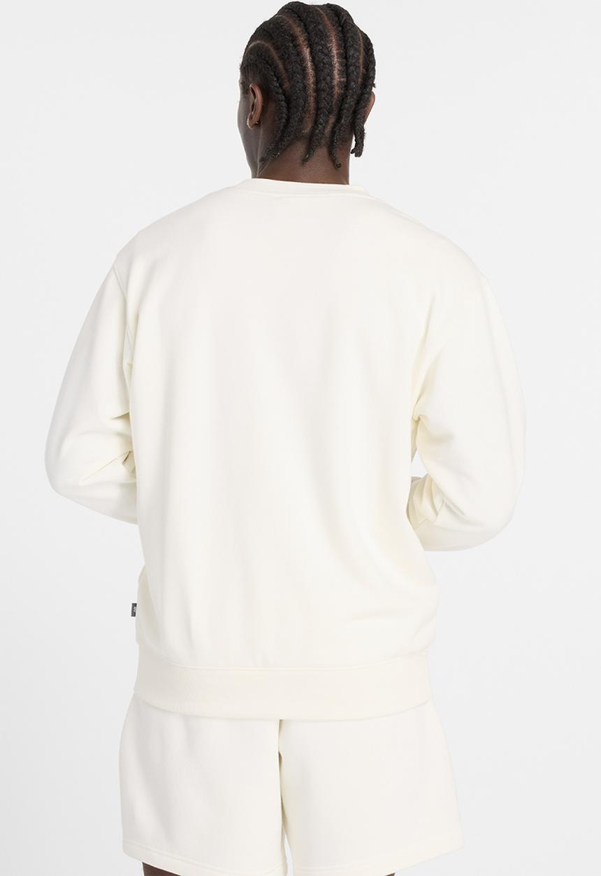 New Balance  - New Balance Varsity Crew - Sea Salt