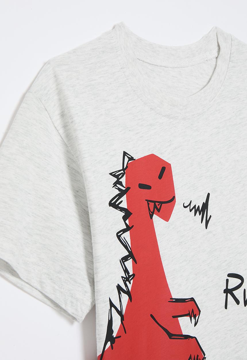 Pop Candy - Printed tee - grey
