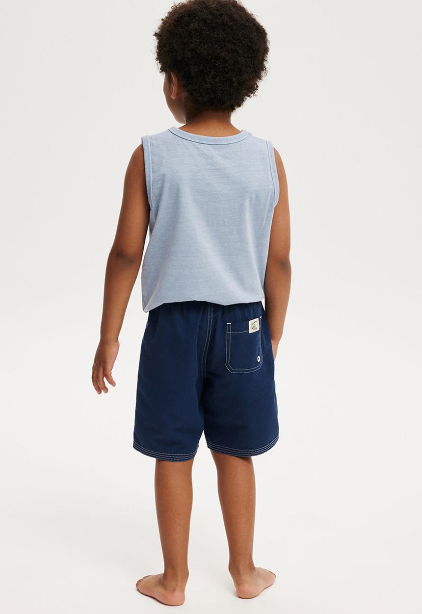 Cotton On - Bobby board short - in the navy/white stitch