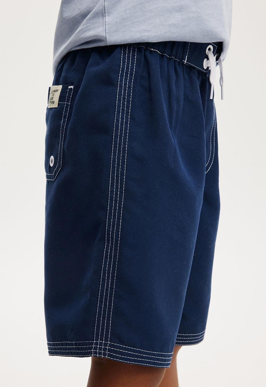 Cotton On - Bobby board short - in the navy/white stitch