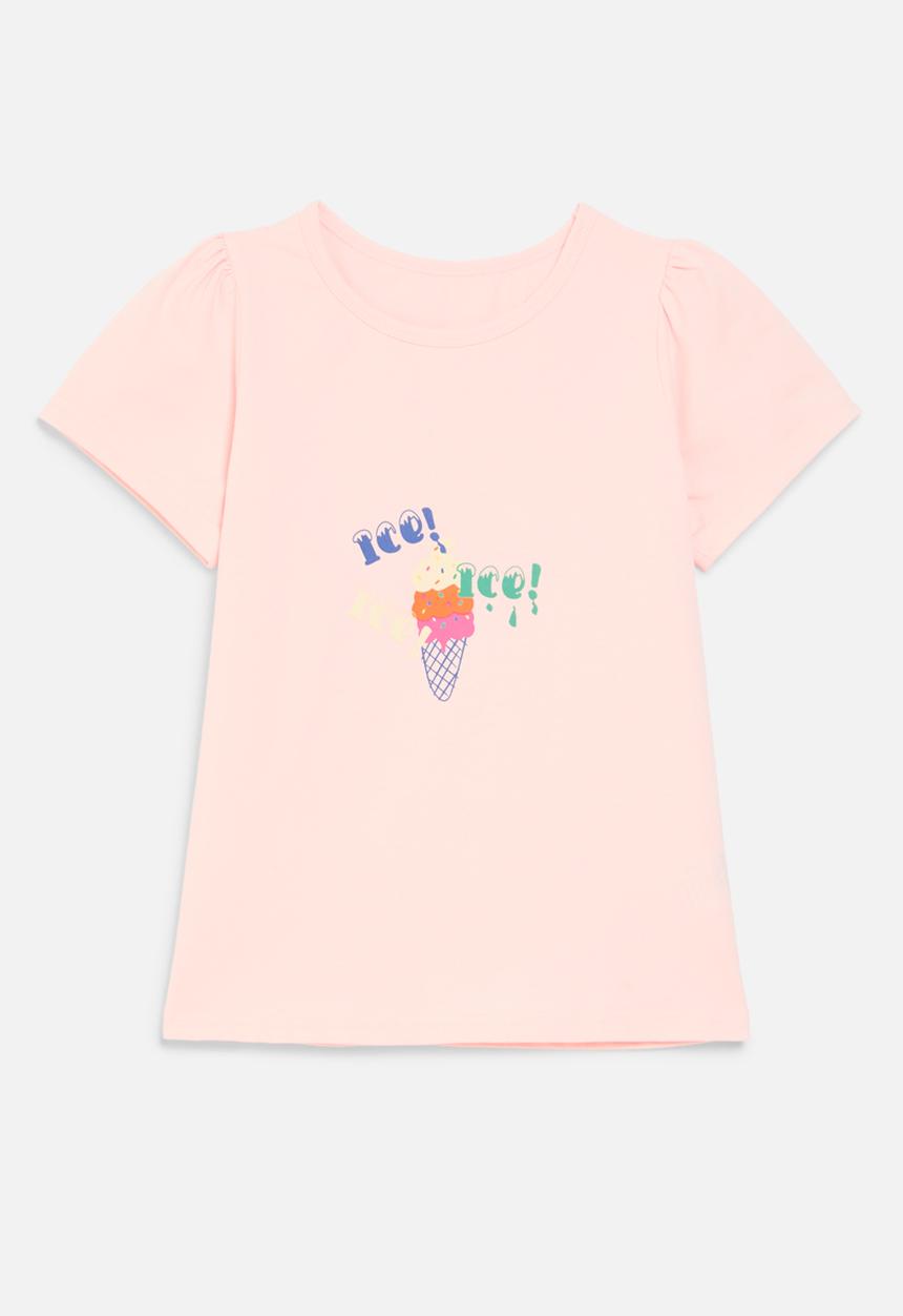 Pop Candy - Ice cream print tee-pink