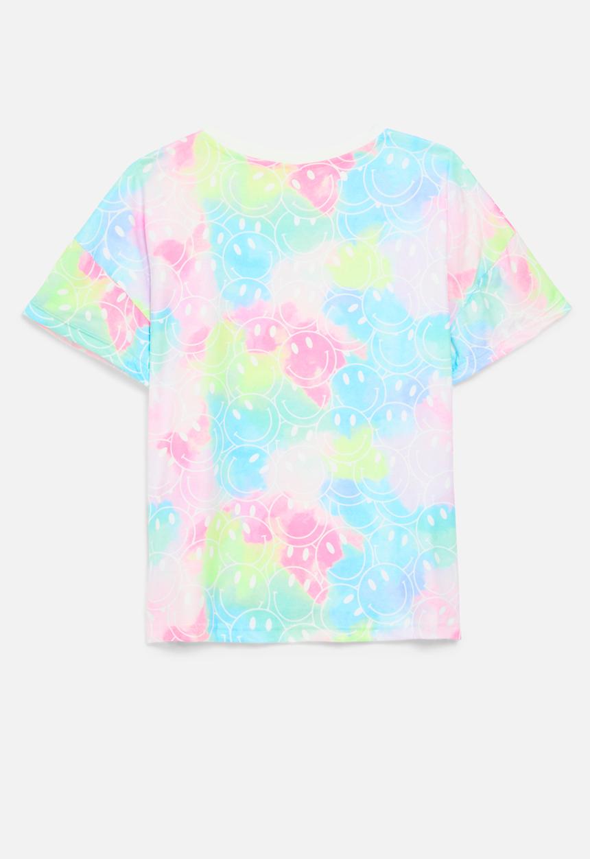 Pop Candy - Tie dye cre neck tee-multi