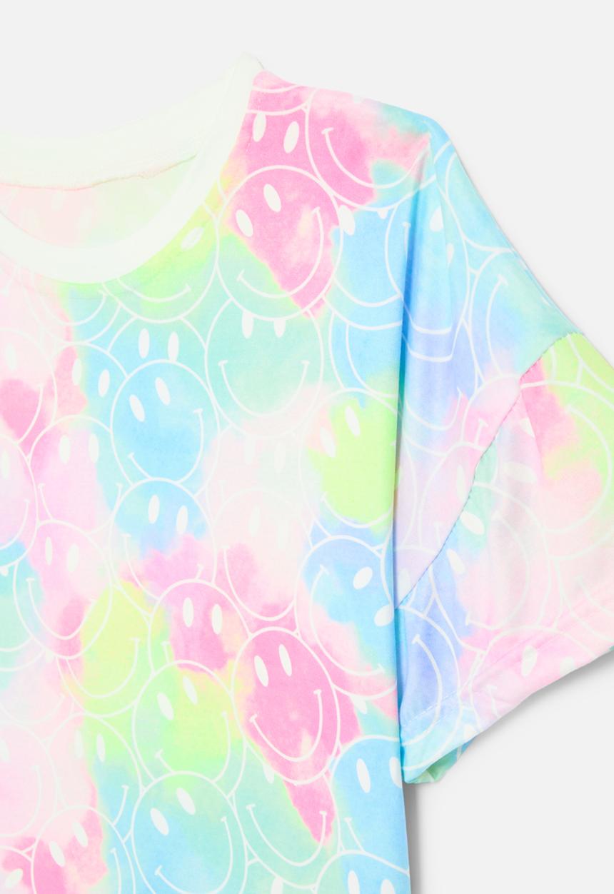 Pop Candy - Tie dye cre neck tee-multi