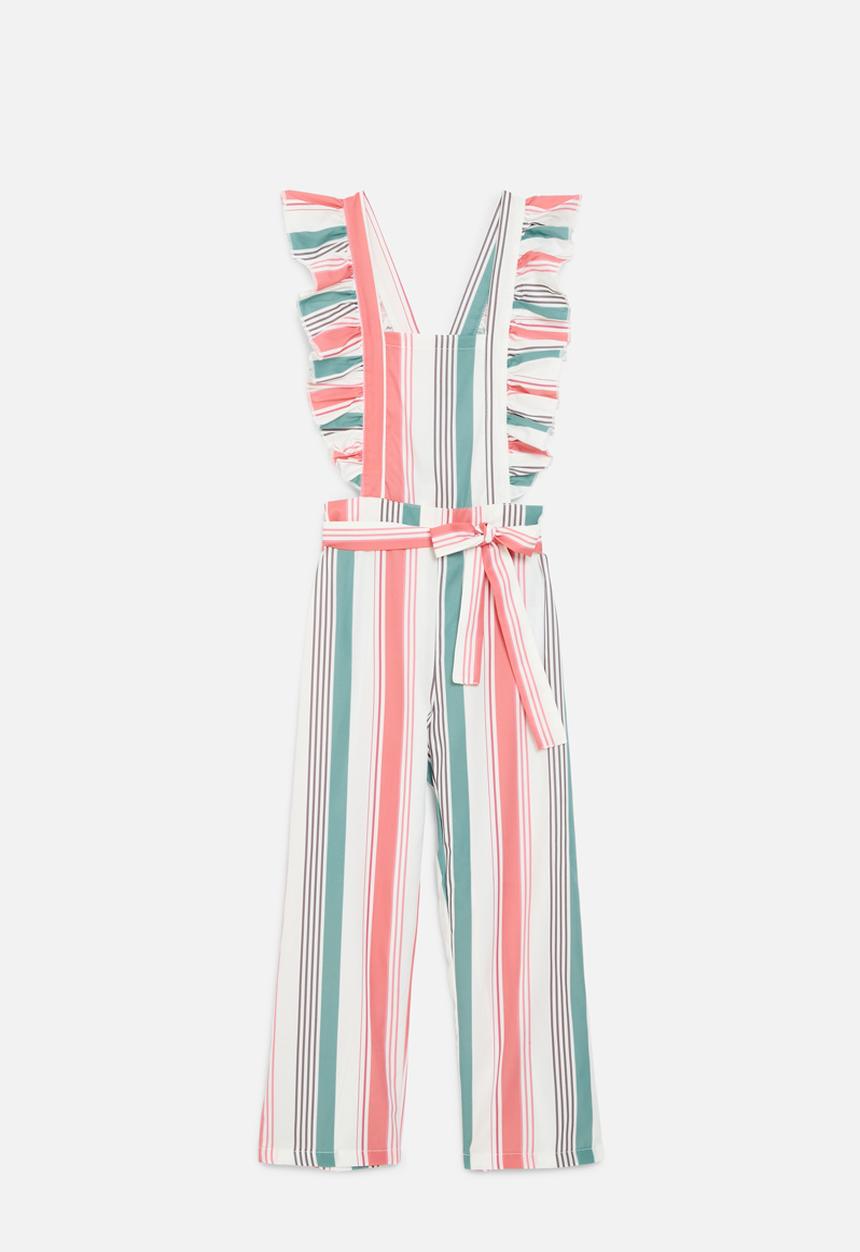 Pop Candy - Frilled jumpsuit - multi