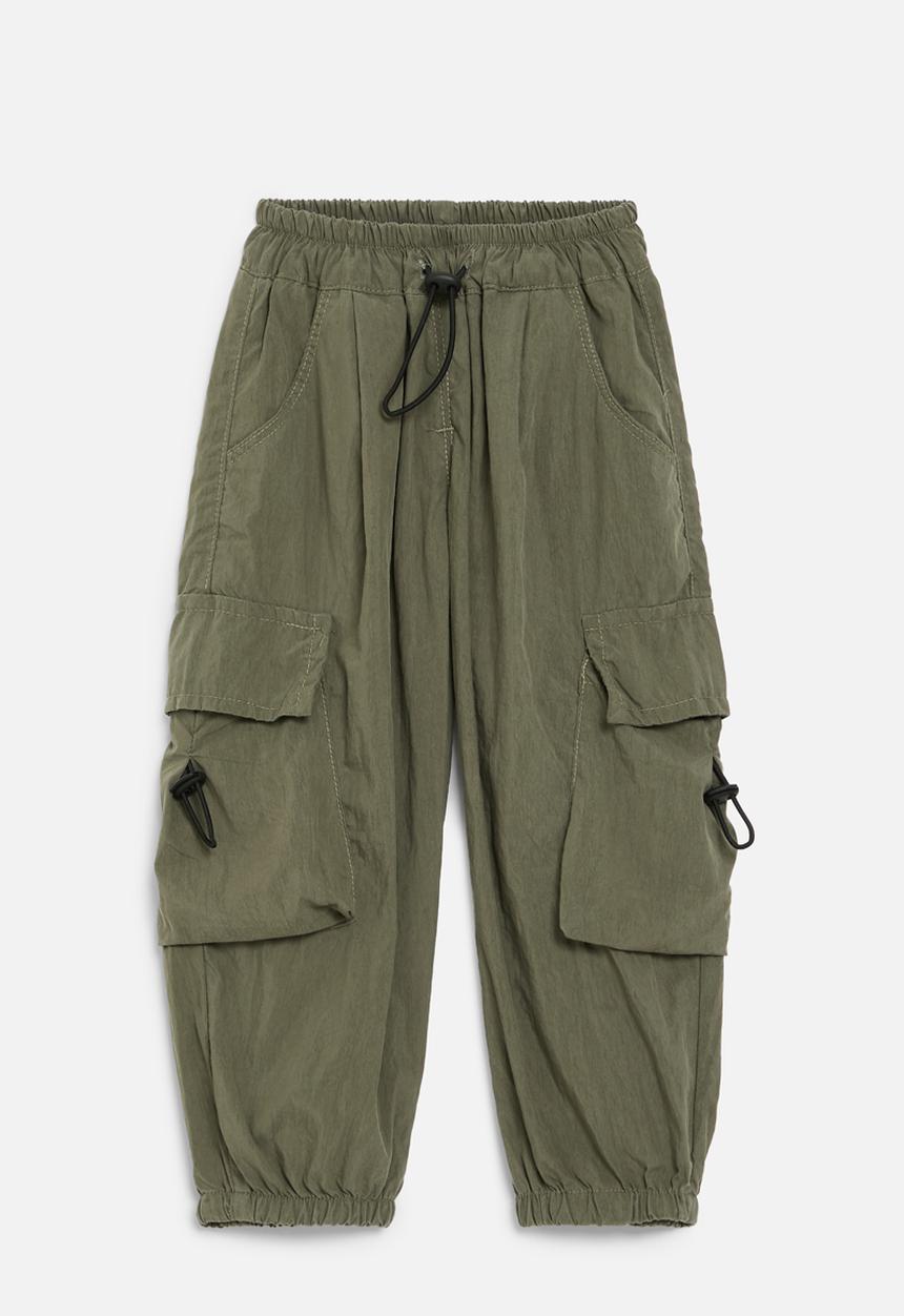 Pop Candy - Utility pants - olive green