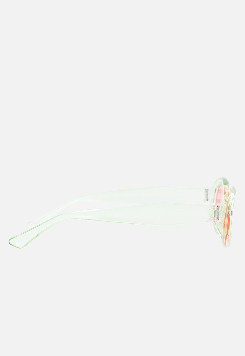 Superbalist - Dani oval sunglasses - green