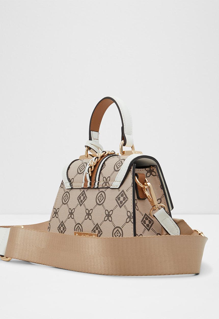ALDO - Banagyn top handle bag - Beige Overflow