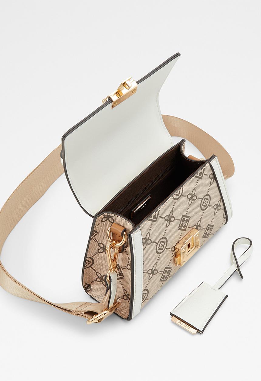 ALDO - Banagyn top handle bag - Beige Overflow