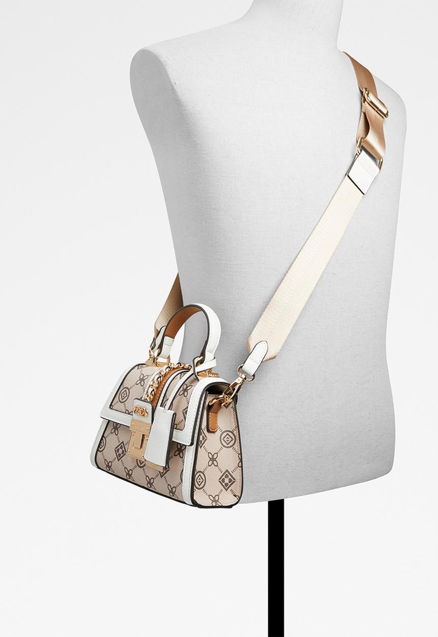 ALDO - Banagyn top handle bag - Beige Overflow