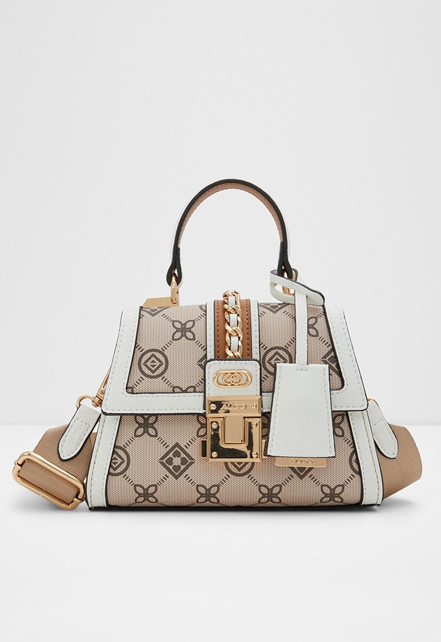 ALDO - Banagyn top handle bag - Beige Overflow