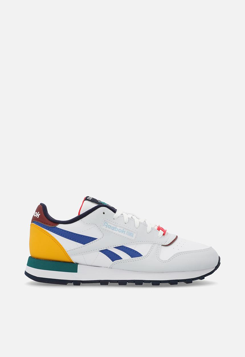Reebok - Classic Leather - Moon/Vectornavy/Vectorred