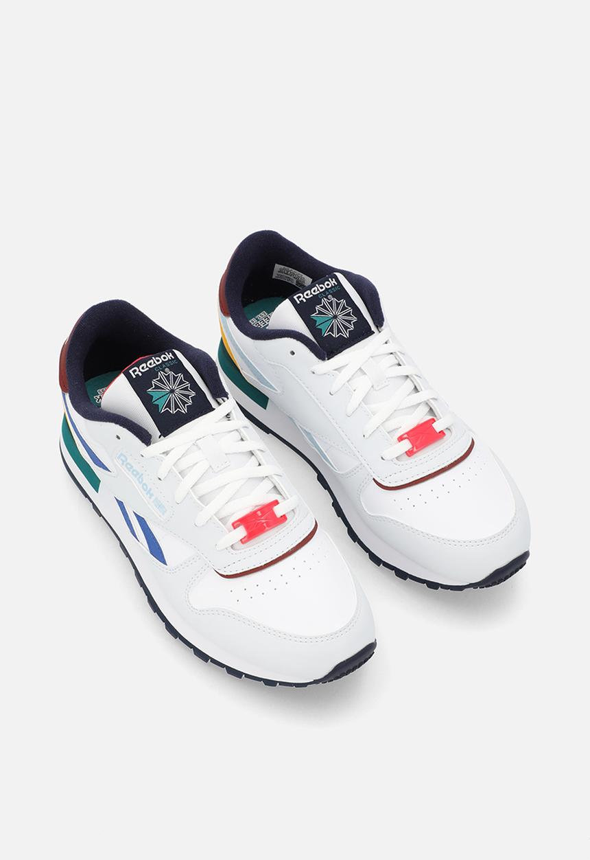Reebok - Classic Leather - Moon/Vectornavy/Vectorred
