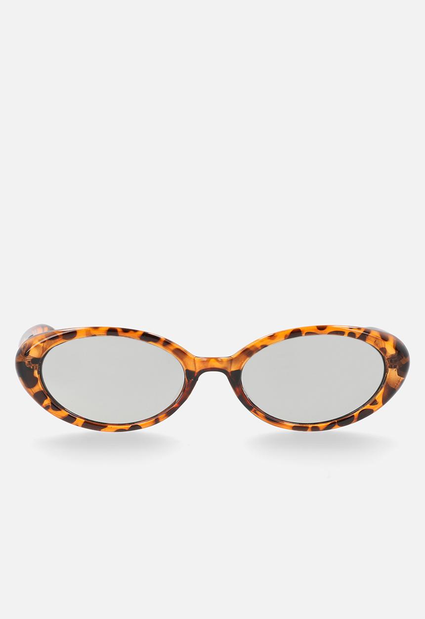 Superbalist - Annabel oval sunglasses-brown