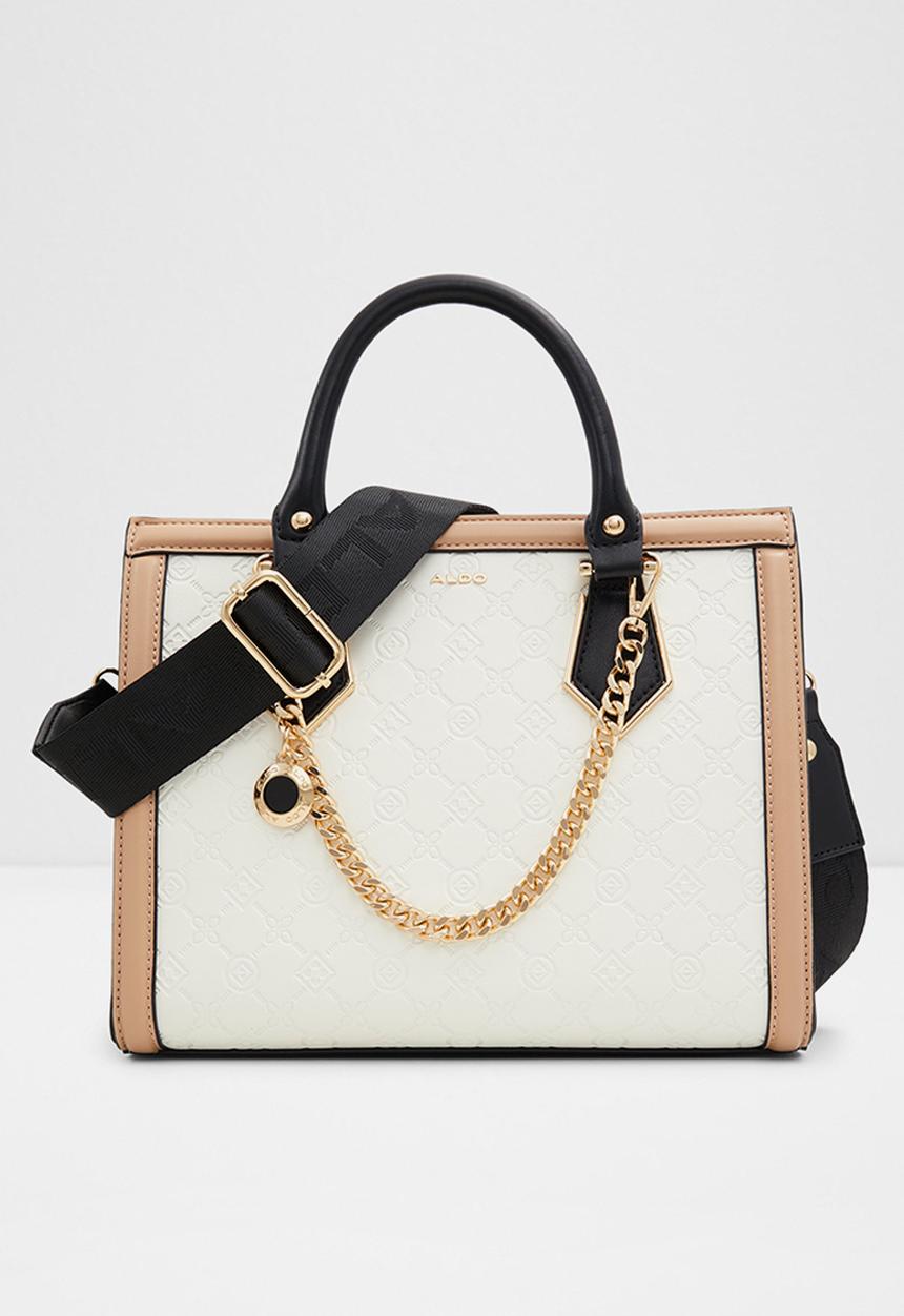 ALDO - Mondiane top handle bag - black multi