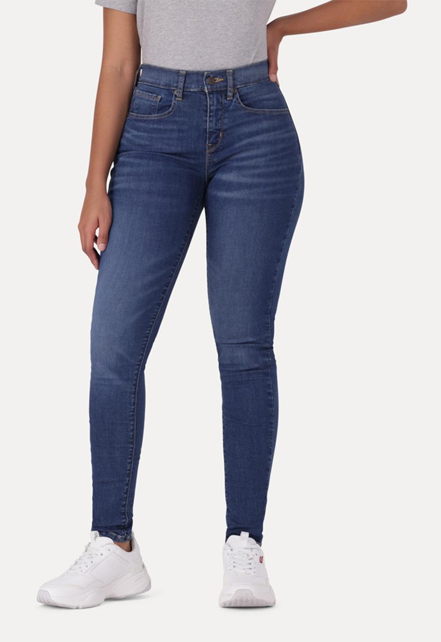 Levi’s® - Curvy Hi-rise Superskinny - Blue Wave Mid