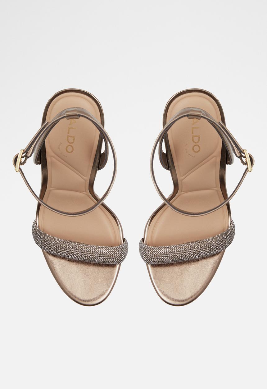 ALDO - Perlea ankle strap - bronze