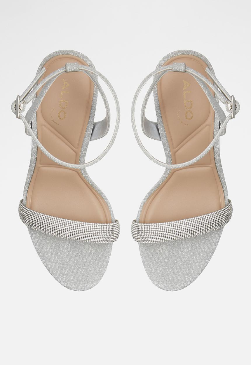 ALDO - Perlea ankle strap - silver
