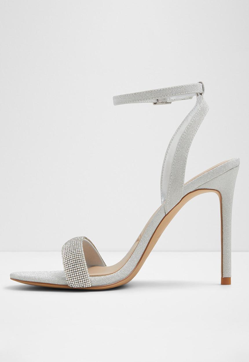 ALDO - Perlea ankle strap - silver