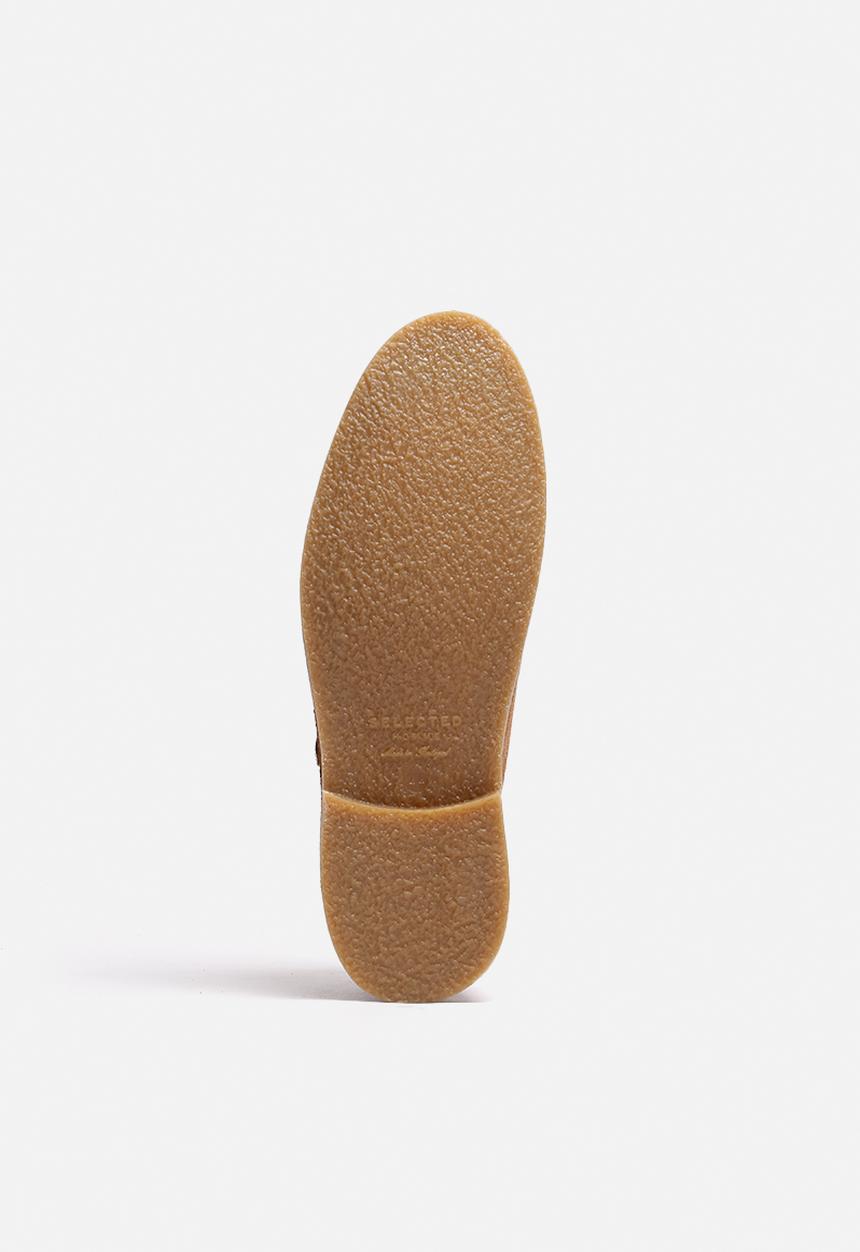 Selected Homme - Royce Light Suede Monk Shoe