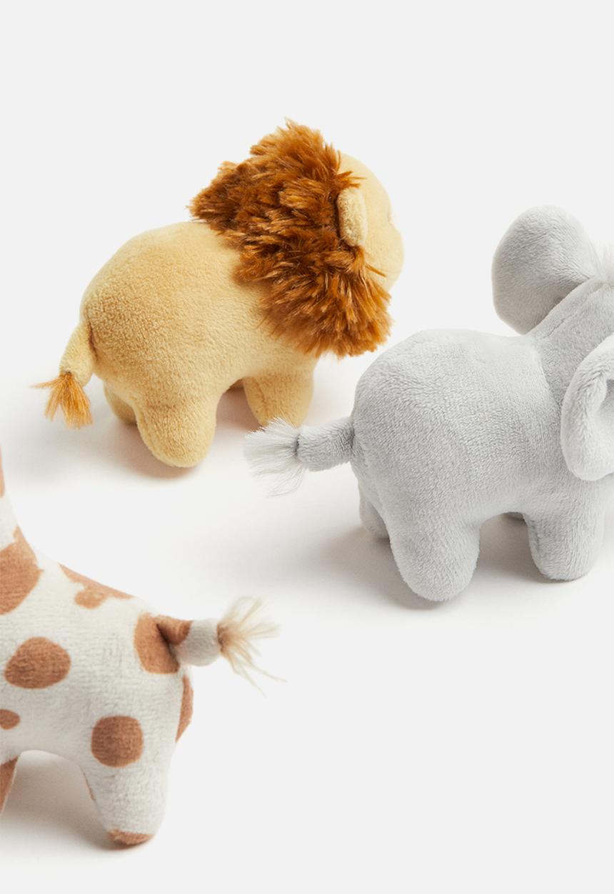 H&M - 3-Pack soft toys - multi