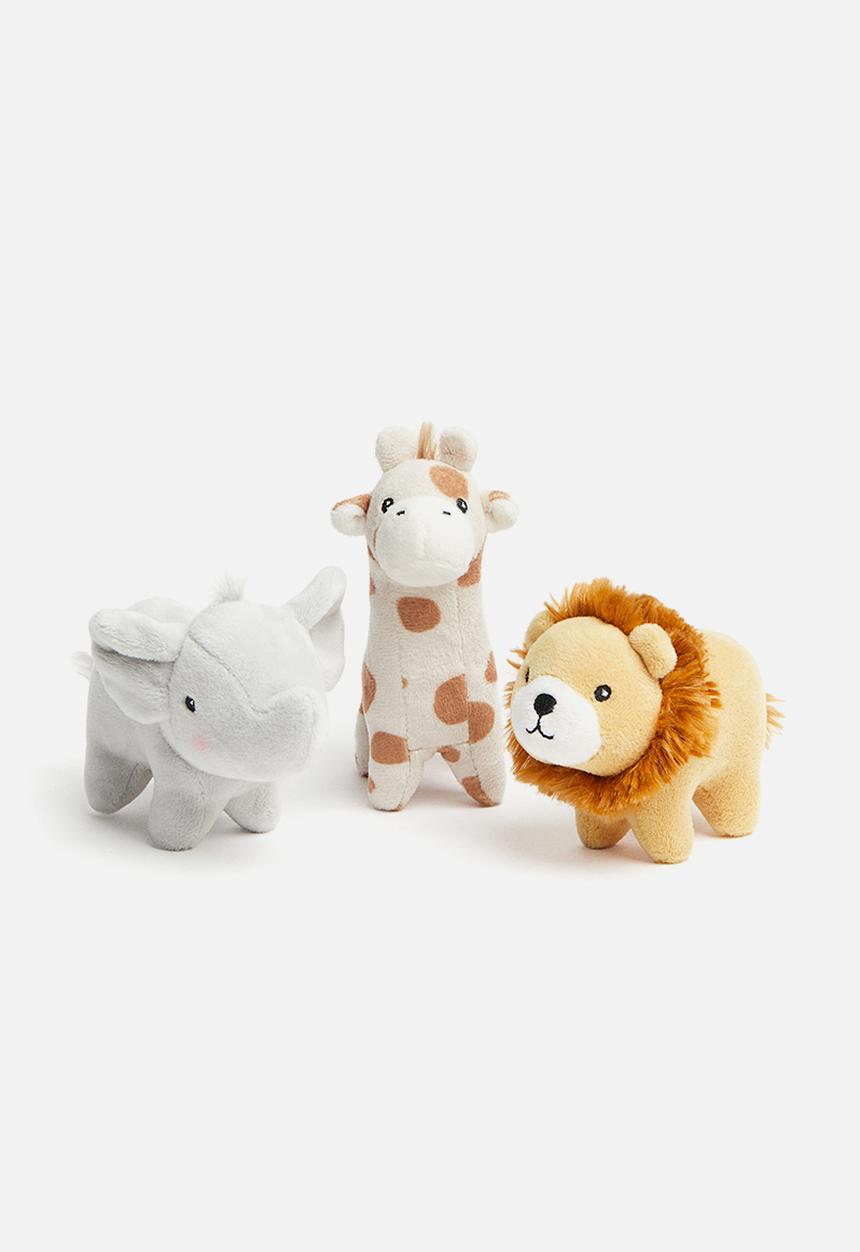 H&M - 3-Pack soft toys - multi