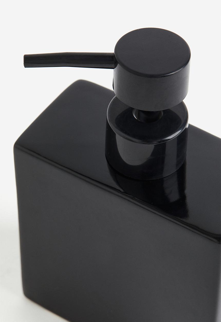 H&M - Stoneware soap dispenser - black