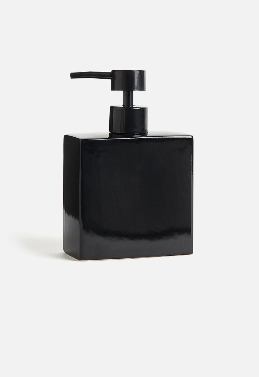 H&M - Stoneware soap dispenser - black