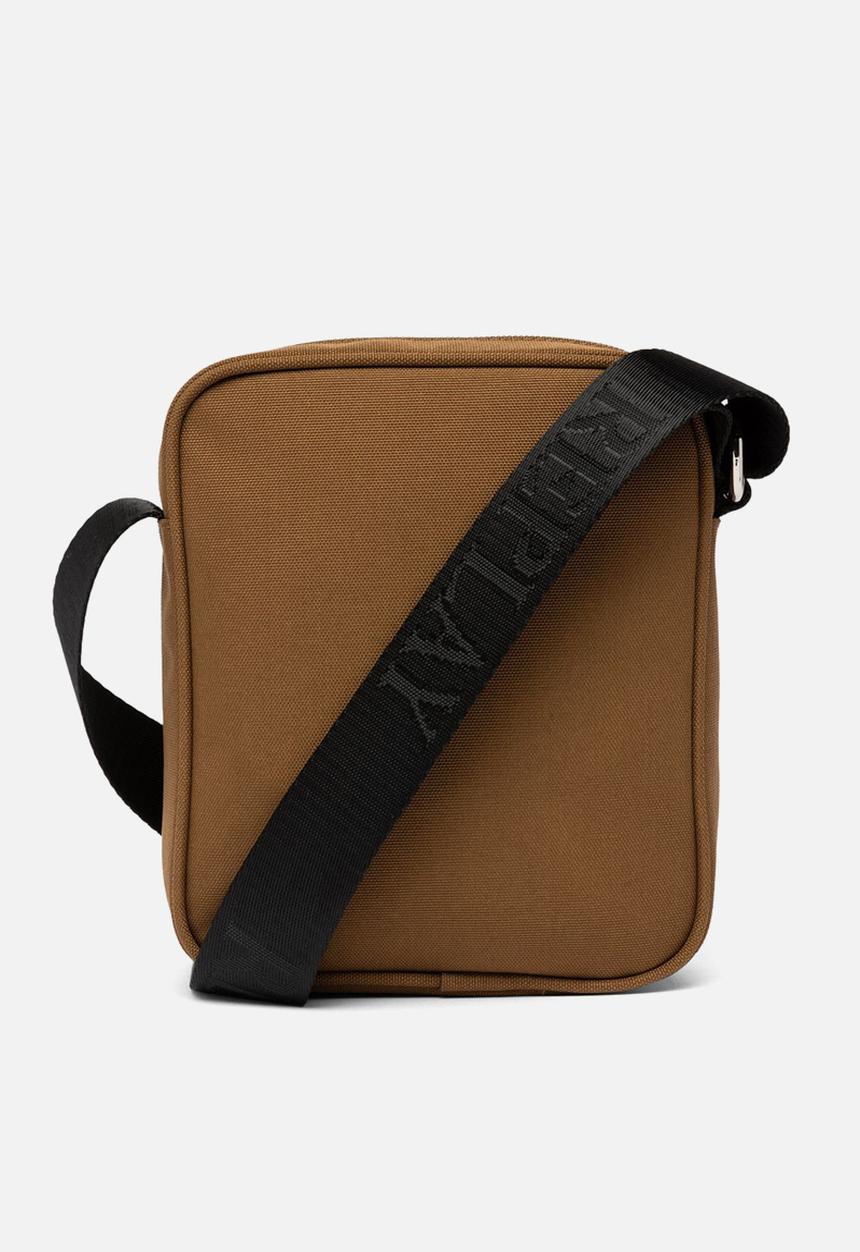 Replay - Polyester Oxford Cross Body Bag - Lt Brown Smoke