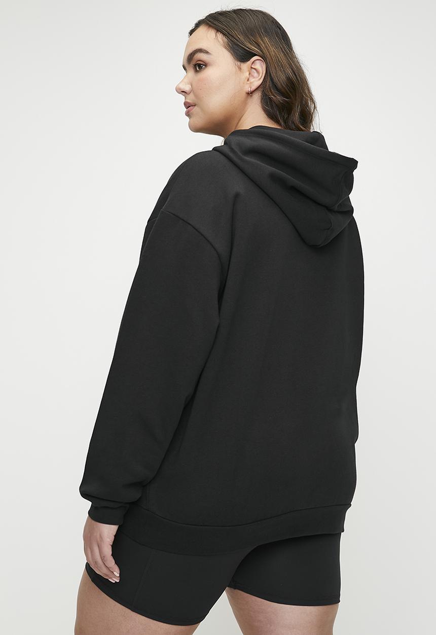 adidas Originals - Plus ess hoodie w - black