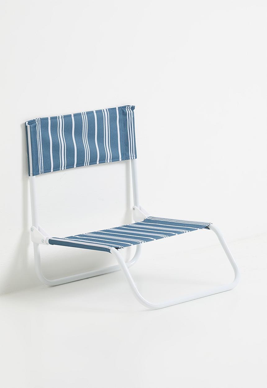H&S - Folding beach chair - Blue