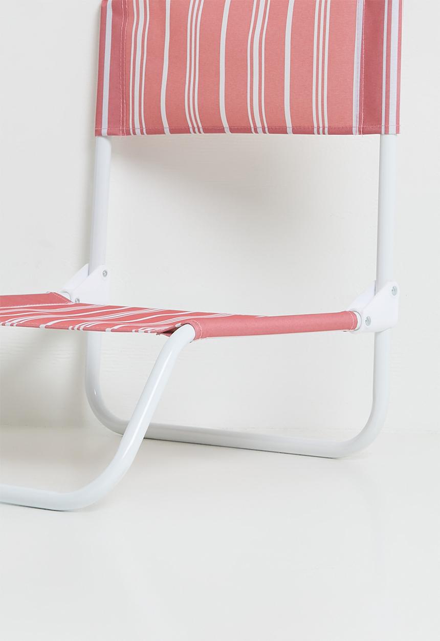 H&S - Folding beach chair - Red
