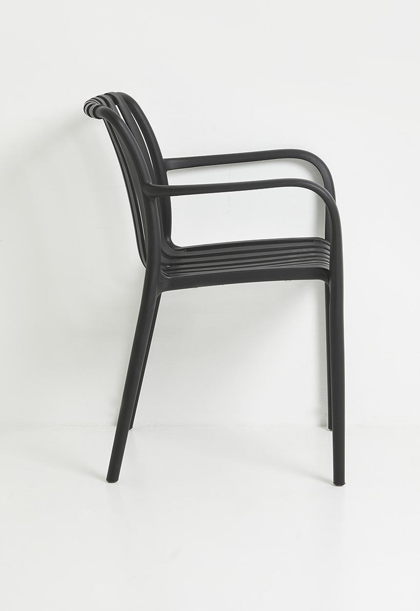 H&S - Siela Garden Armchair - black