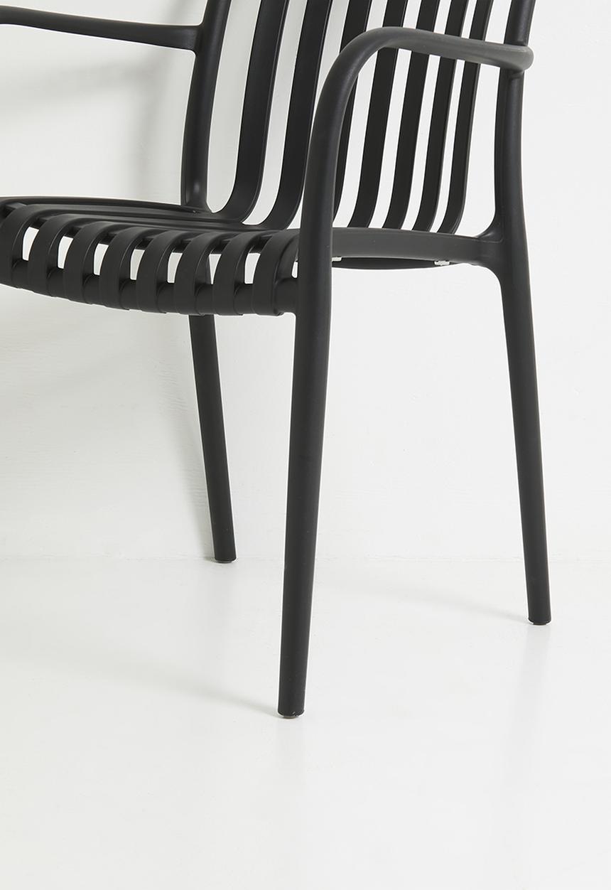 H&S - Siela Garden Armchair - black