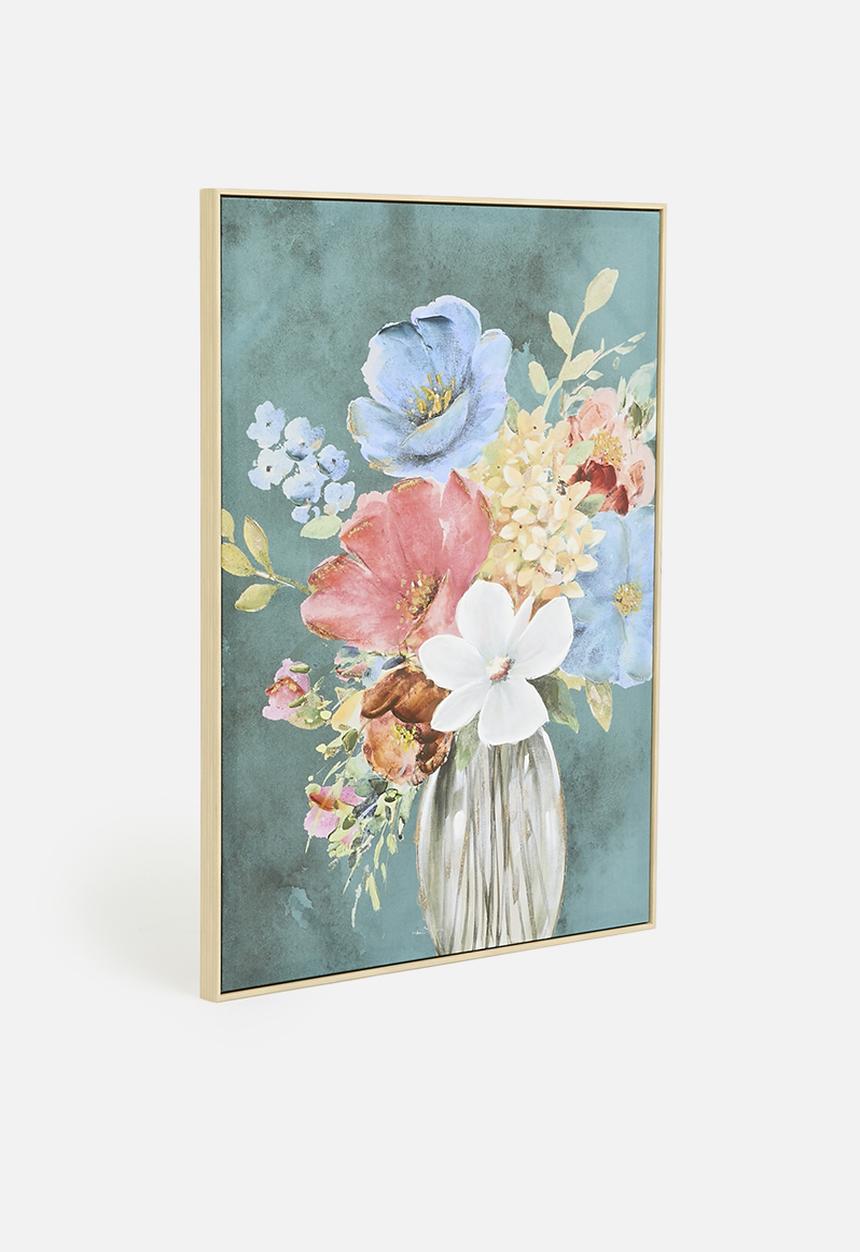 Sixth Floor - Bouquet Ballet wall art - Multi