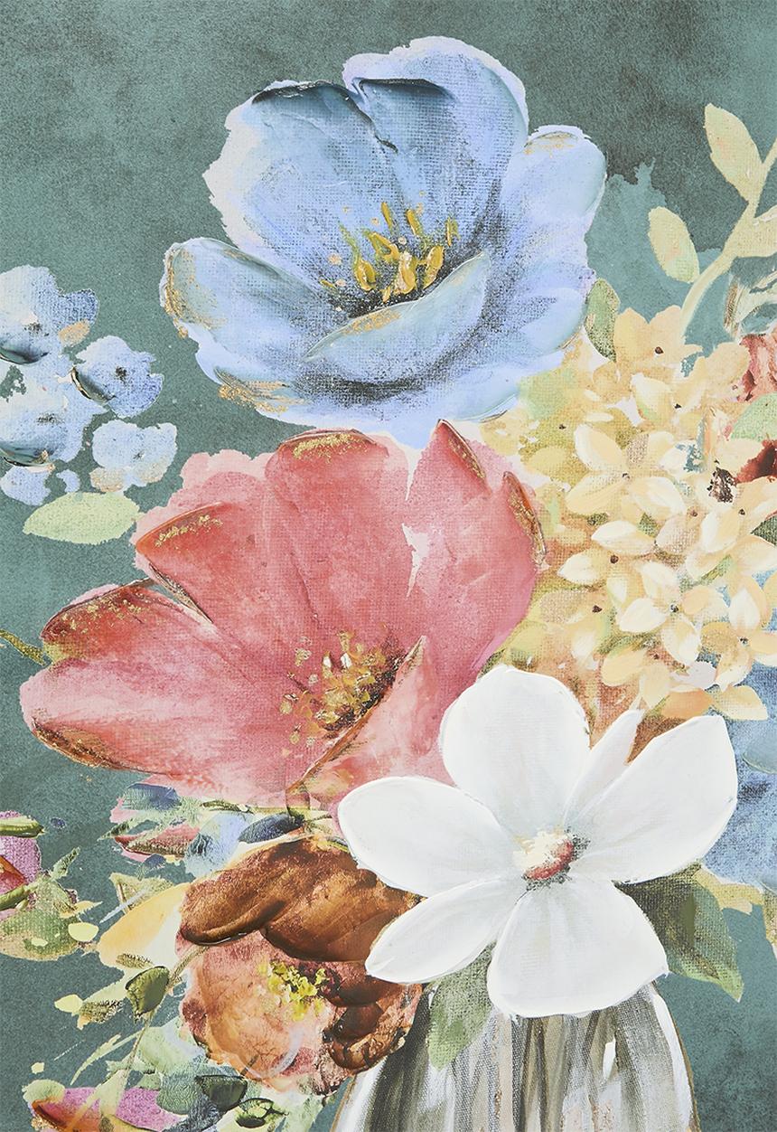 Sixth Floor - Bouquet Ballet wall art - Multi