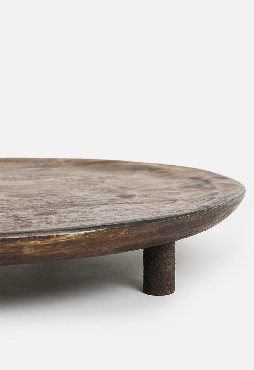 Excellent Houseware - Sima wooden serving board - Natural