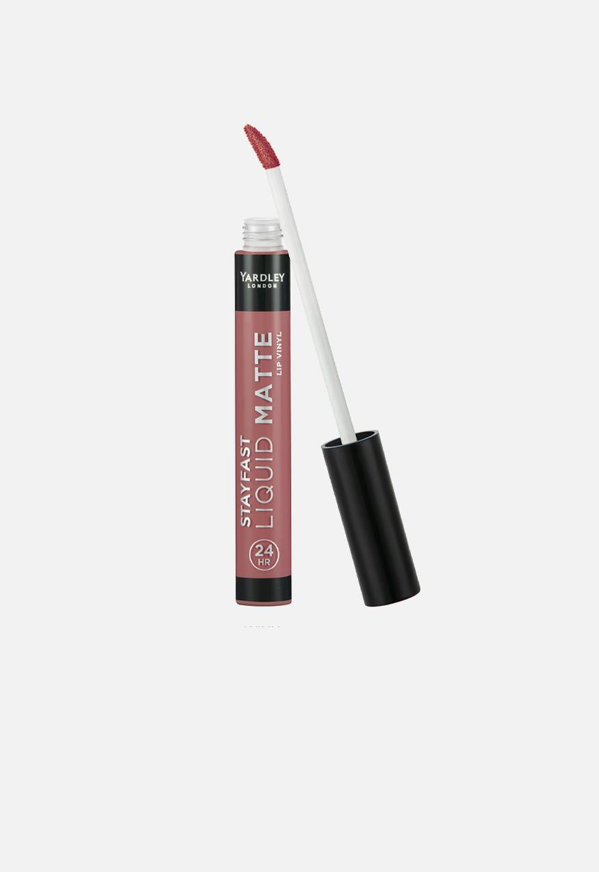 Yardley London - Stayfast Liquid Matte Vinyl Lipstick - Wink