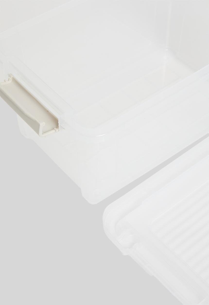 Storage Solutions - Storage box w lid - Clear 