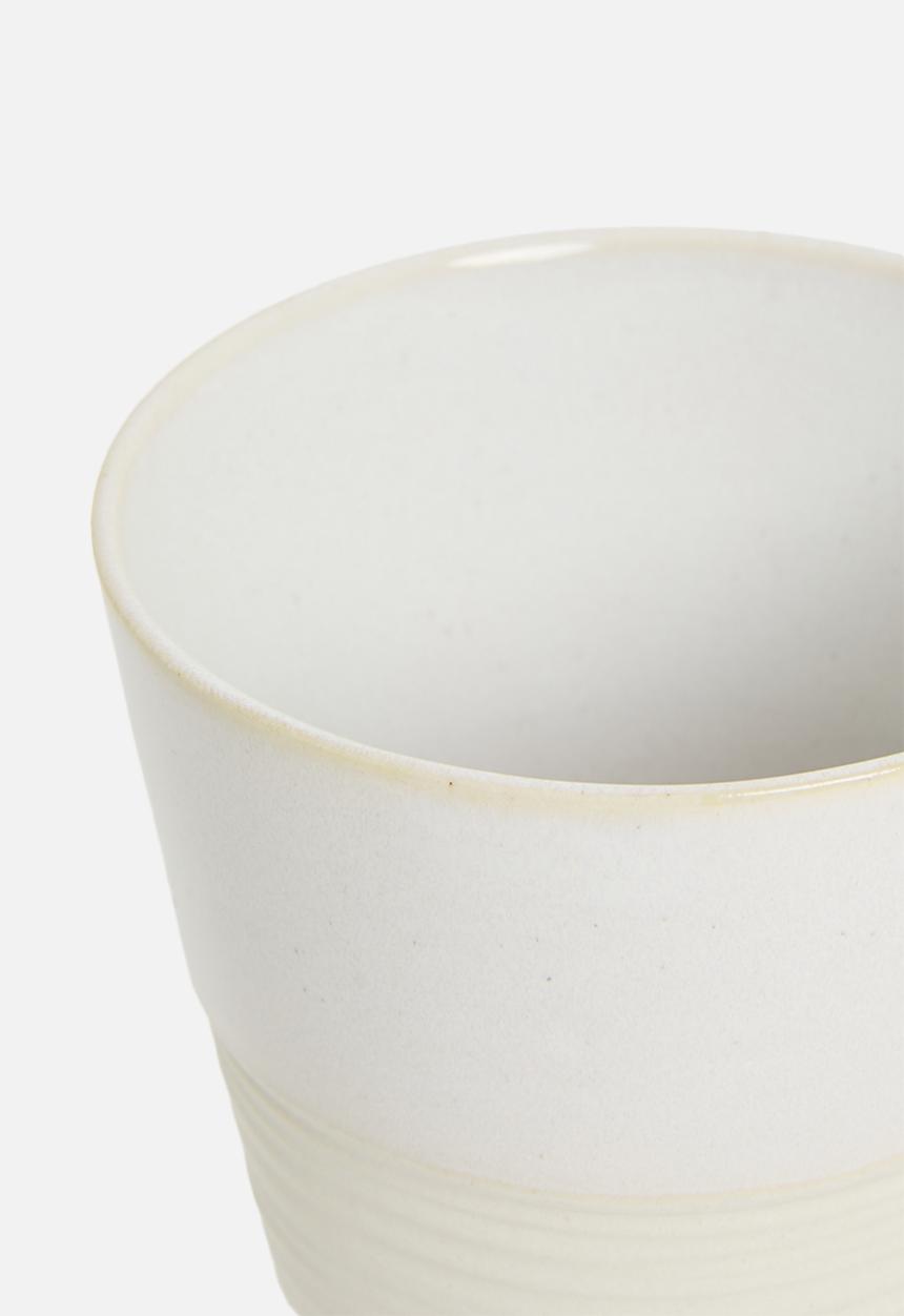 Excellent Houseware - Capa mugs set of 4 - white
