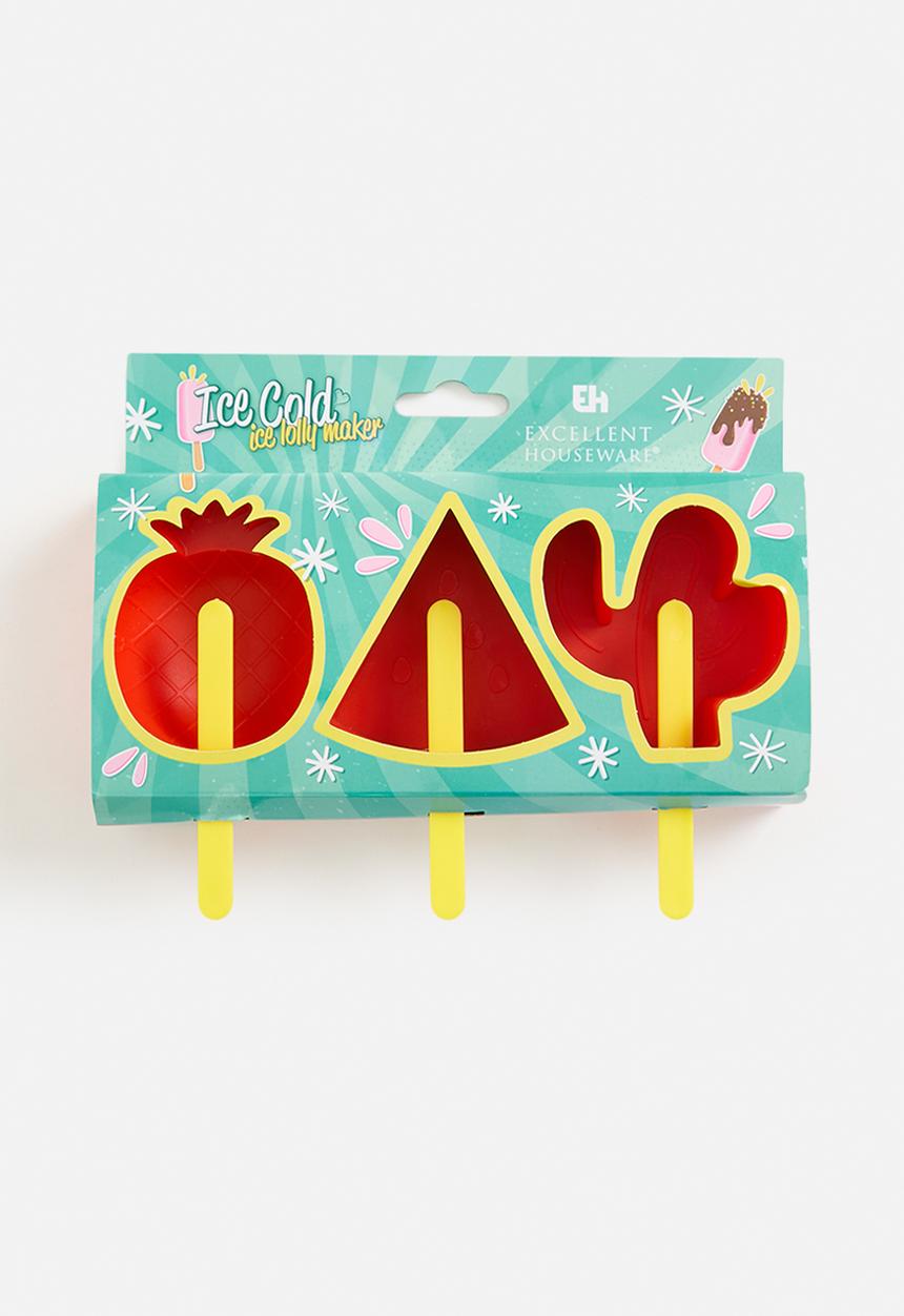Excellent Houseware - Tropical ice lolly maker - Red