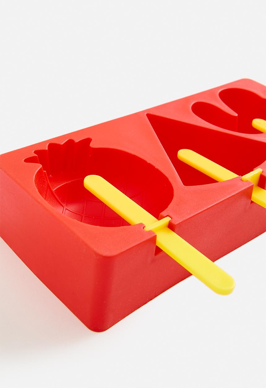 Excellent Houseware - Tropical ice lolly maker - Red