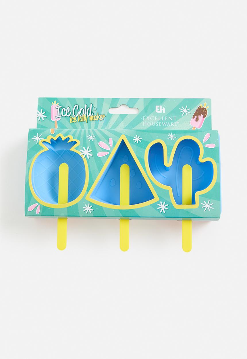 Excellent Houseware - Tropical ice lolly maker - Blue
