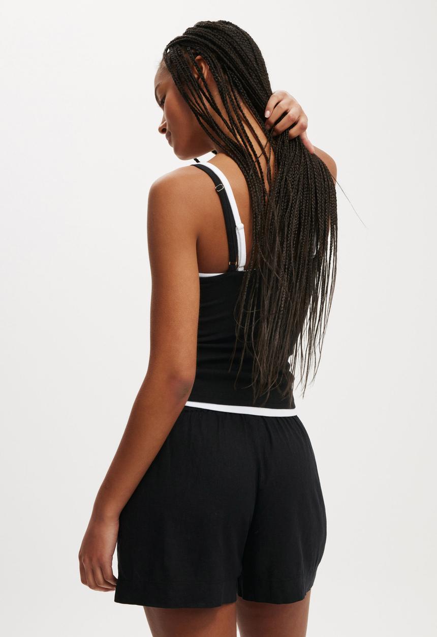 Cotton On - Haven Short - Black