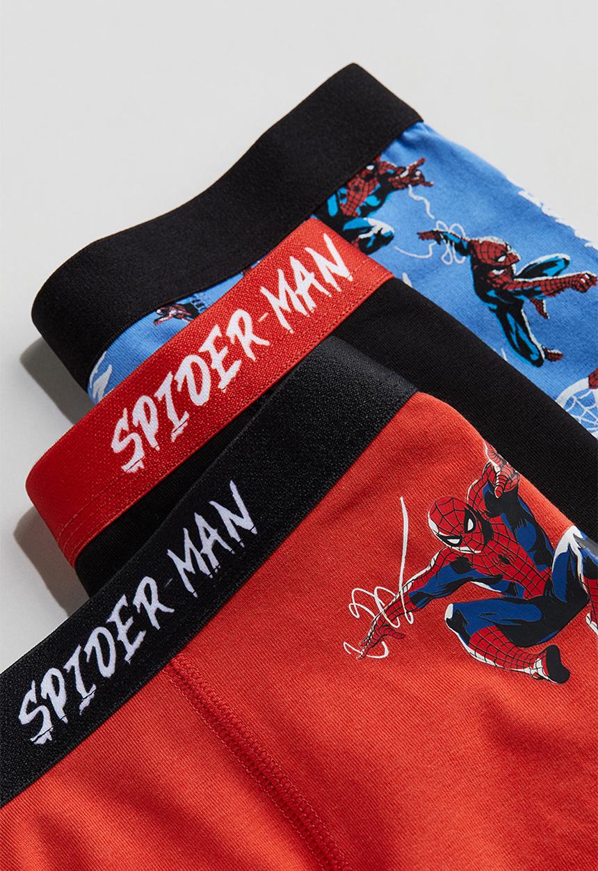 H&M - 5-Pack boxer shorts - red spider-man